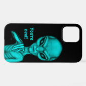 Coque iPhone 12 Pro Mauvais Alien, Tu es le prochain ! (Verso Horizontal)