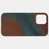 Coque iPhone 12 Pro Max Abstrait 1 : rouges et bleus (Retour horizontal)