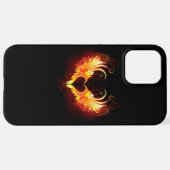 Coque iPhone 12 Pro Max Angel Fire Heart with Wings (Retour horizontal)