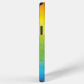 Coque iPhone 12 Pro Max Aquarelle Arc-en-ciel Fierté Brillante Vibrante (Côté droit)
