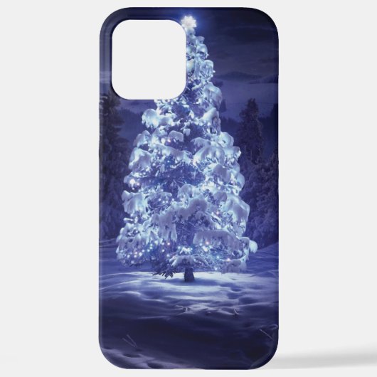 Coque iPhone 12 Pro Max Arbre de Noël (Verso)