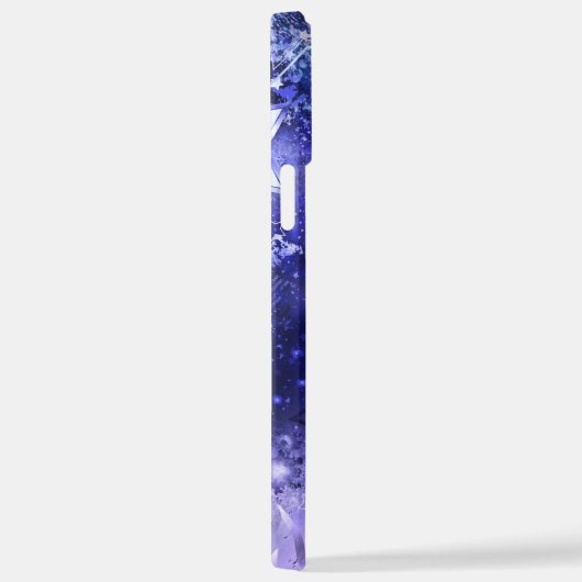 Coque iPhone 12 Pro Max Arrière - plan spatial avec étoiles (Côté droit)