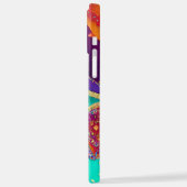 Coque iPhone 12 Pro Max Assez d'Art de Plage Abstrait (Côté gauche)