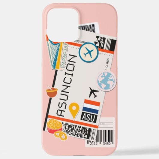 COQUE iPhone 12 PRO MAX ASUNCION PASS PARAGUAY (Verso)