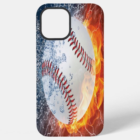 Coque iPhone 12 Pro Max Balle de baseball (Verso)