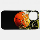 Coque iPhone 12 Pro Max Basket-ball (Verso Horizontal)