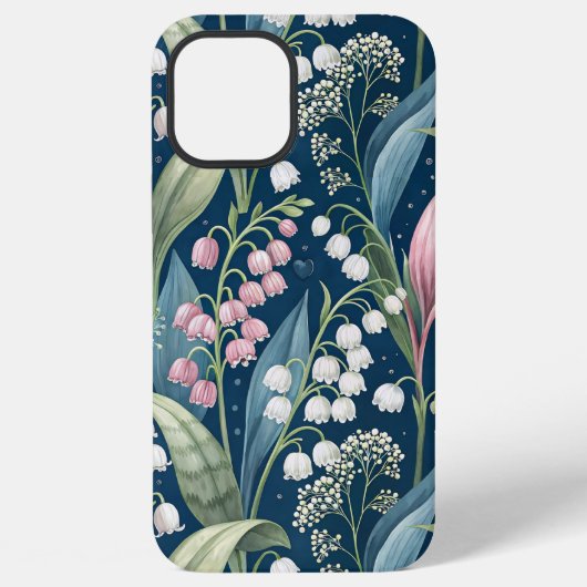 Coque iPhone 12 Pro Max Birth Flower Botanical Design (Verso)