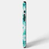 Coque iPhone 12 Pro Max Blue Hearts Tie Dye (Côté gauche)