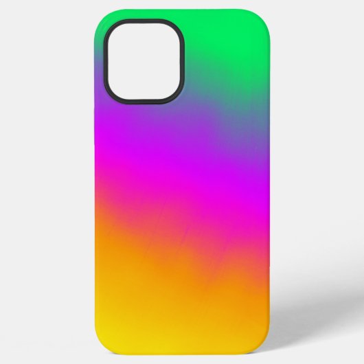 Coque iPhone 12 Pro Max Boîtier de conception Chrome Neon pour Apple iPhon (Verso)