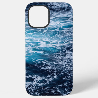 Coque iPhone 12 Pro Max boîtier de téléphone bleu mer