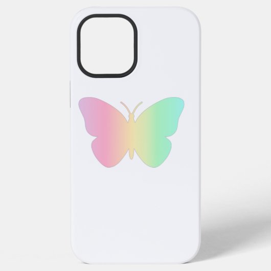Coque iPhone 12 Pro Max Boîtier Iphone Papillon Mignon (Verso)