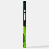Coque iPhone 12 Pro Max Caméléon vert mignon (Côté gauche)