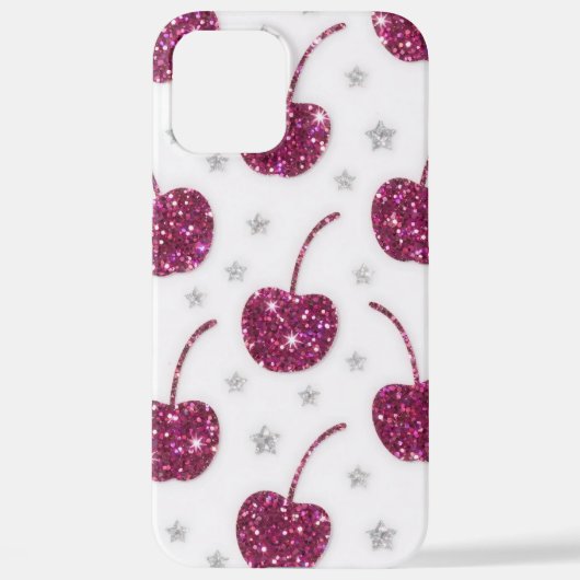 Coque iPhone 12 Pro Max Cherry Glamour Y2K Aesthetic (Verso)