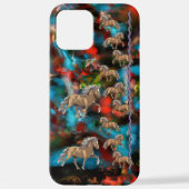 Coque iPhone 12 Pro Max Cheval islandais Elska (Verso)