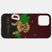 Coque iPhone 12 Pro Max Chiffre XMas (Retour horizontal)