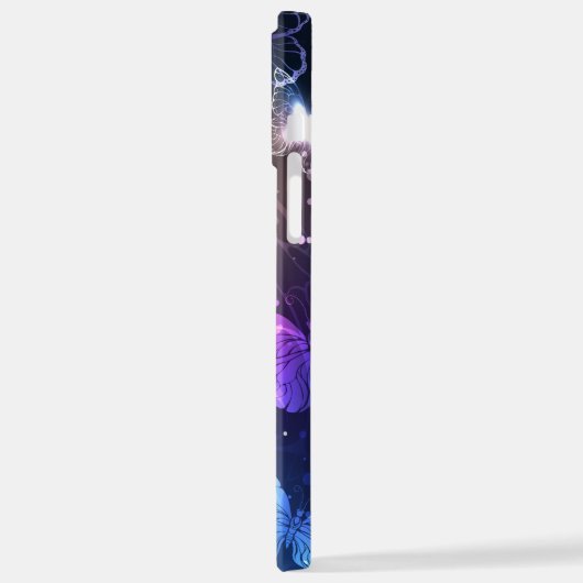Coque iPhone 12 Pro Max Clowing Night Butterflies (Côté gauche)