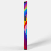 Coque iPhone 12 Pro Max Coeurs Abstraits géniaux (Côté droit)