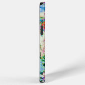 Coque iPhone 12 Pro Max Colibris et Fleurs (Côté droit)