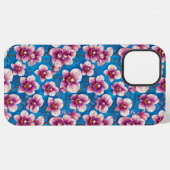 Coque iPhone 12 Pro Max Conception botanique esthétique d'orchidées pour c (Verso Horizontal)