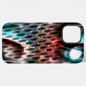 Coque iPhone 12 Pro Max Conception de carte perforée avec des gouttes 'd'e (Verso Horizontal)