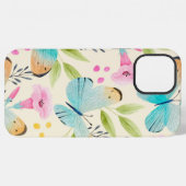 Coque iPhone 12 Pro Max Coque-coque iphone de papillon lunaire (Verso Horizontal)