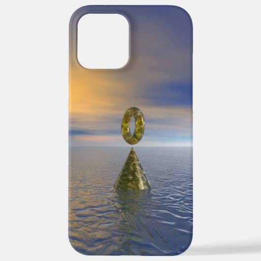 Coque iPhone 12 Pro Max Coque iphone Cone Torus (Verso)
