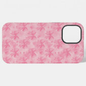 Coque iPhone 12 Pro Max Coquette Pink Bows (Verso Horizontal)