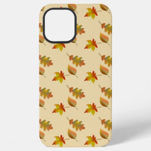 Coque iPhone 12 Pro Max Cozy autumn maple leaves oak leaves