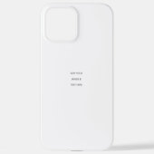 Coque iPhone 12 Pro Max Create Your Own white (Verso)