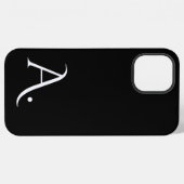 Coque iPhone 12 Pro Max Custom with Initial Name (Verso Horizontal)