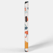 Coque iPhone 12 Pro Max Cute Orange Blue Spring Rainbow Clouds Motif (Côté droit)