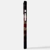 Coque iPhone 12 Pro Max Drapeau américain (Côté gauche)