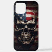 Coque iPhone 12 Pro Max Drapeau américain (Verso)