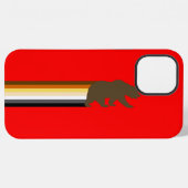Coque iPhone 12 Pro Max Drapeau de fierté Gay Bear (Verso Horizontal)