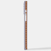Coque iPhone 12 Pro Max élégant motif ethnique (Côté gauche)