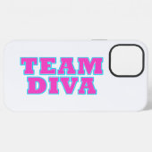 Coque iPhone 12 Pro Max "Équipe Diva" (Verso Horizontal)