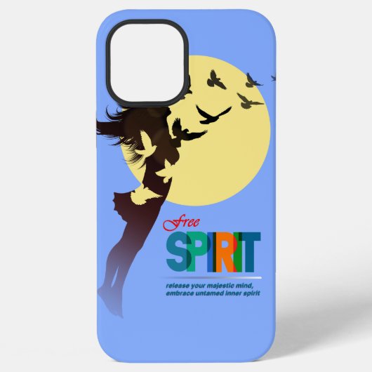 Coque iPhone 12 Pro Max Esprit Libre | (Verso)