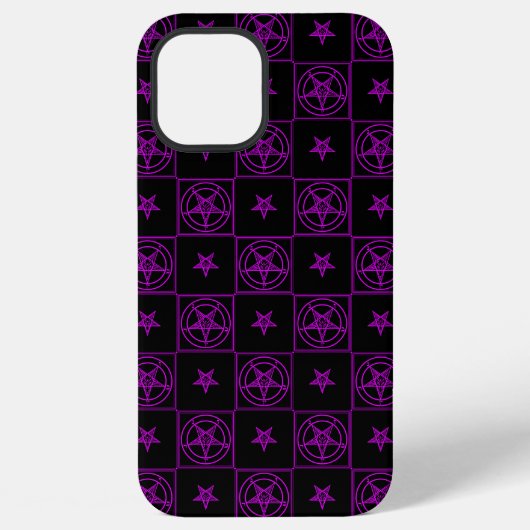 Coque iPhone 12 Pro Max Étui Baphomet Case-Mate pour iPhone (Verso)