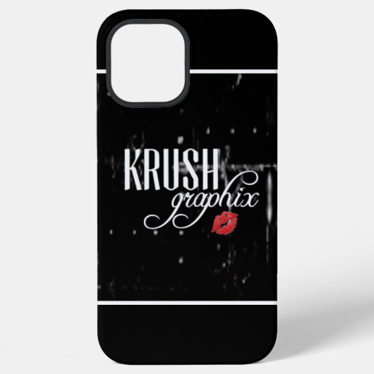Coque iPhone 12 Pro Max Étui Krush Graphix pour iPhone 12 Pro Max 1 (Verso)
