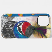 Coque iPhone 12 Pro Max Étui "Tribal Design" pour Apple iPhone (Verso Horizontal)