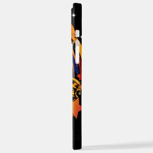 Coque iPhone 12 Pro Max Exploser le vaisseau spatial (Côté gauche)