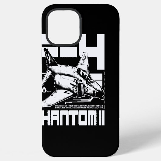 Coque iPhone 12 Pro Max F-4 Phantom II (Verso)