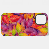 Coque iPhone 12 Pro Max Feuilles d'automne (Verso Horizontal)