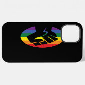 Coque iPhone 12 Pro Max Fierté Gay Pride (Verso Horizontal)