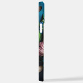 Coque iPhone 12 Pro Max Fleurs colorées (Côté droit)