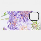 Coque iPhone 12 Pro Max fleurs de prairie (Verso Horizontal)