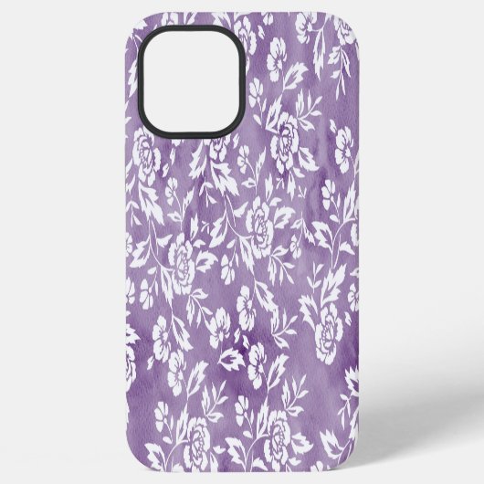 Coque iPhone 12 Pro Max Fleurs Étui iPhone Case-Mate (Verso)