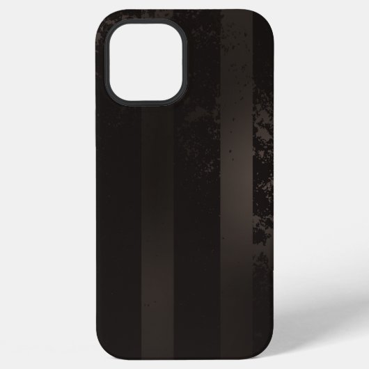 Coque iPhone 12 Pro Max Fond marron rayé steampunk (Verso)