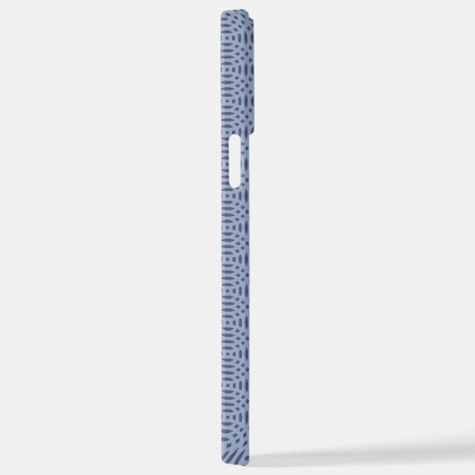 Coque iPhone 12 Pro Max formes circulaires motif transparent (Côté droit)
