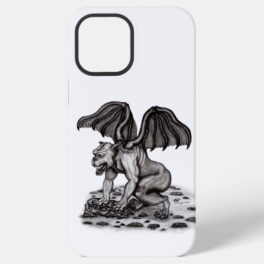 Coque iPhone 12 Pro Max Golem Gargoyle (Verso)